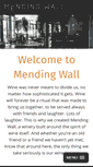 Mobile Screenshot of mendingwall.com